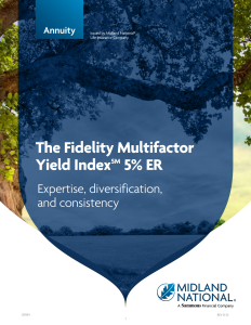 Fidelity Multifactor Yield Index 5% ER brochure